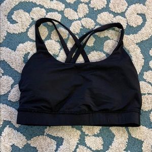 Black Lululemon Sports Bra